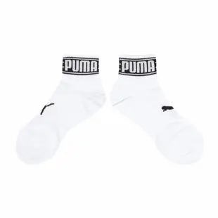 Puma 襪子 Fashion 男女款 白 短襪 單雙入 休閒襪 運動襪【ACS】 BB145702