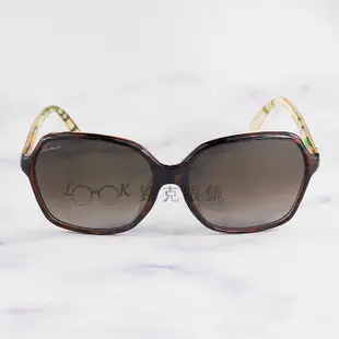 【LOOK路克眼鏡】 Gucci 古馳 太陽眼鏡 琥珀 花草圖紋 高鼻托 GG3636 N F S Z99HA