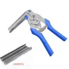 Hog Ring Pliers Tool M Clip Staples Bird Chicken Mesh Cage Wire Fencing Netting