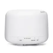 500ML Aroma Aromatherapy Diffuser LED Oil Ultrasonic Air Humidifier Purifier white