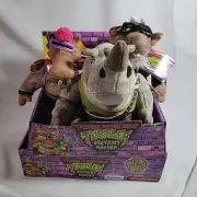Teenage Mutant Ninja Turtles Mayhem Splinter, Bebop & Rocksteady 8" Plush