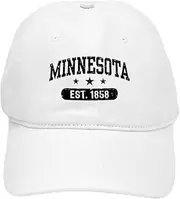 [CafePress] Minnesota Est. 1858 Cap Adjustable Baseball Cap