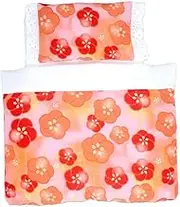 Naito Design Laboratory Futon Set, for Cats, Red