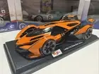 Lambo V12 Vision GT Lamborghini Concept Car Orange 1/18 Scale Maisto Collection