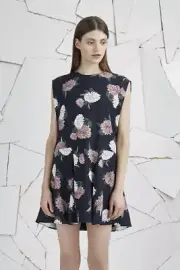 Keepsake Up For Air Floral Print Mini Shift Dress
