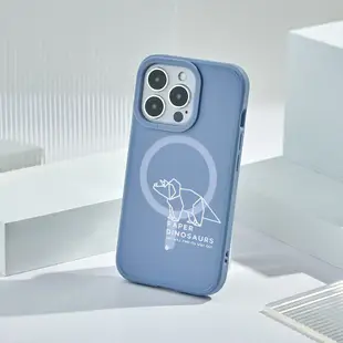 【TOYSELECT】幾何恐龍設計峽谷強悍MagSafe iPhone手機殼