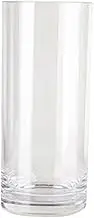 Fenteer Acrylic Cylinder Vase, Tall Flower Vase, Plant Pot Holder, Flower Pot for Office Living Room Desktop Home