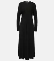 [The Row] The Row Jersey maxi dress AU 10 black