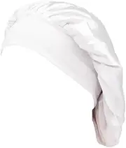 Sleeping Bonnet Silk Satin Cap for Women - Soft, Breathable, Elastic Night Hat for Hair Care and Protection, Suitable for Hair Rollers, Overnight Treatments