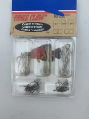 Eagle Claw Crappie Bream 80piece Hook Assortment BLO-3136T