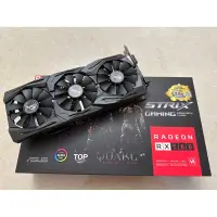 在飛比找蝦皮購物優惠-「ASUS ROG STRIX TOP RX580 8G」華