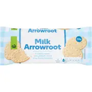 Woolworths Arrowroot Milk Biscuits 250g