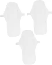 KOMBIUDA Pcs Reusable Cotton Menstrual Pads Comfortable Cloth Sanitary Napkins for Women Maternity Pads Leak Protection