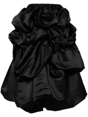 [COMME des GARCONS] Cluttered Satin Skirt