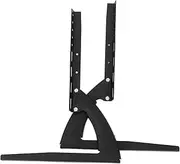 NUOBESTY 1 Set Adjustable Height Table Stand Flat Screen Tv Base Mount Legs for Narrow Spaces Durable Construction Easy Installation Versatile Fit for Various LCD Screens