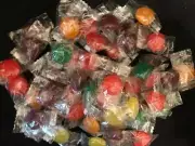 Assorted Fruit Flavored Hard Candy - Candy Buttons {1 POUND BULK BAG }