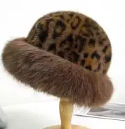 Women Ladies Winter Faux Fu Beanies