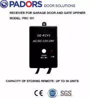Universal Garage Door & Gate Motor' Receiver for Any Remote at Frequency 433.92M