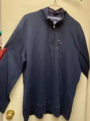 Men's Quarter Zip Pullover Sweater by Tommy Hilfiger