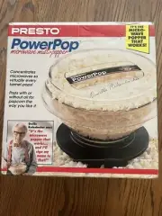 New Vintage 1994 Presto PowerPop Microwave Multi-Popper Popcorn NOS Sealed