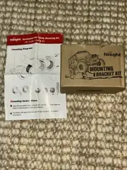Nilight Horizontal Bar Clamp Mounting Kit (1”,1-1/2”,1-3/4” & 2”) NEW IN BOX