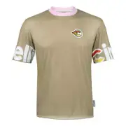 Cinelli Gravel Tech Men's T-Shirt (Agave Green/Pink)