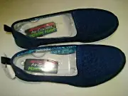 Ladies Skechers Microburst It's My Life Slip On Sneaker Size 7 Medium
