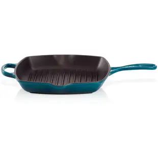 Le Creuset 方形烤鑄鐵平底鍋 26cm 國產德國 BB 烤鑄鐵平底鍋牛排 GermanySnT