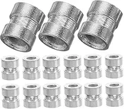 Yardwe 20pcs String String Beads Folk Accessories Steel Guitar Metal Silver
