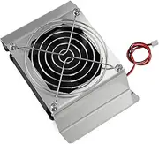WIKIBB Fridge Fan Refrigerator Cooling Fan 12V 92mm Stainless Steel Fan Bracket Replacement for Kings 85L Upright Fridge Fit RV/Camper – Enhanced Durability & Heat Dissipation
