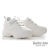 在飛比找momo購物網優惠-【Keeley Ann】小雛菊內增高休閒鞋(米白色42657