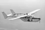 Cessna 02-A Skymaster 51" WS RC Airplane Laser Cut Balsa Ply Short Kit W/ Plans