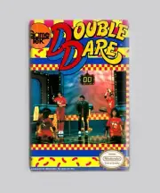 DOUBLE DARE - 2"x3" FRIDGE MAGNET (nintendo nes video game box art)