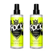 2PK Vera Wang Rock Princess Body Mist Spray Perfume Fragrance For Women 250ml