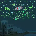 Galaxy Glow in Dark Kids Ceiling Acrylic Stickers, Pack of 152 Stars