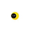 Creative Moon Shape Electronic Alarm Clock LED Wake Up Night Light Weather Station Touch Control