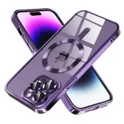 Misea Magnetic Clear Case for iPhone 14 Pro Max Case [Compatible with MagSafe]