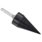 42mm Firewood Log Splitter Drill Bit Hex Shank Shaft Drills Screw Cone Driver