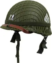 WWII US Army Helmet Replica, WW2 Helmet, M1 Medium, green