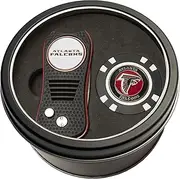 Team Golf NFL Gift Set Switchblade Divot Tool & Chip, Includes 2 Double-Sided Enamel Ball Markers, Patented Design, Less Damage to Greens, Switchblade Mechanism