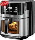 6.5L Air Fryer Oven, 8-in-1 Healthy Oil-Free Cooking with LCD Touch Screen