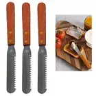 3 Pc Stainless Steel Sandwich Butter Spreader Knife for Spreading Jam in Kitchen