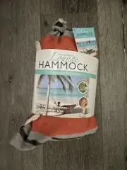 Blue Star Co. ~ Tree Anchored Lounge Hammock ~ 31" x 78" ~ Multi Colored ~ NWT-1