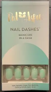 Red Aspen Press On Nails, Short Square, Rolling Hills, Tenlee Square