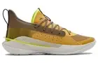 3021258-701 Under Armour Curry 7 Zeppelin Yellow Men's Sneakers