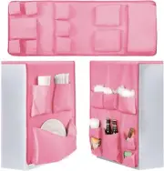 Extended Mini Fridge Caddy Organizer - 55" x 16.5" Back to School Dorm Pink
