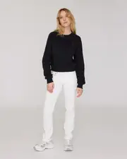Quartz Co. JESSIE | Crewneck Sweatshirt in Black at Nordstrom, Size Medium