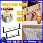 Towel Rail Cupboard Hanger Bar Over Door Kitchen Rack Bathroom Tea Hook Holder