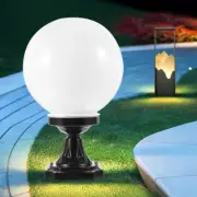 Spherical Column Lamp Acrylic Globe Lampshade Light Cover for Wall