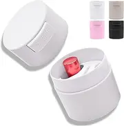 Kalevel Eyelash Glue Storage Tank Lash Adhesive Container Glue Jar Sealed Storage Box for Eyelash Extension (White)